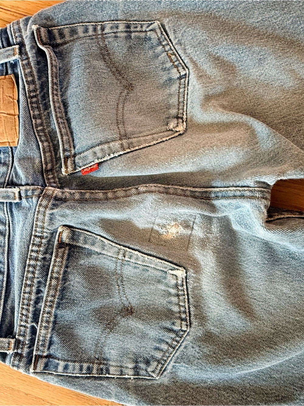 1980s Levi’s USA 701 Tag 28x32 Actual 26x28.75 - Picture 8 of 13